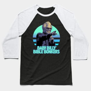 Sunset Baby Billy Bible Bonkers Baseball T-Shirt